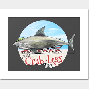 Crab Legs Posters and Art